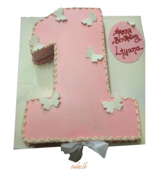 Number Shaped Cakes - Quality Cake Company Tamworth
