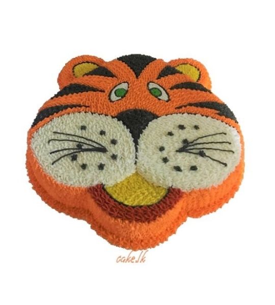 Tiger Face Cake - CakeCentral.com