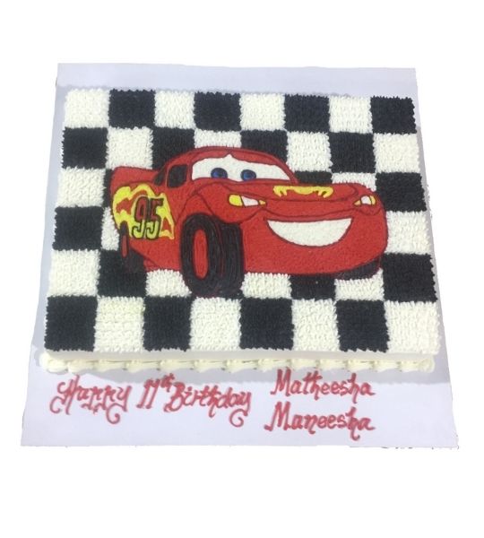 Amazon.com: Cars Cake Topper Happy Birthday Cake Decorations for Men Kids  Boys Racing Car Themed Party Supplies (Gold and Black) : Grocery & Gourmet  Food