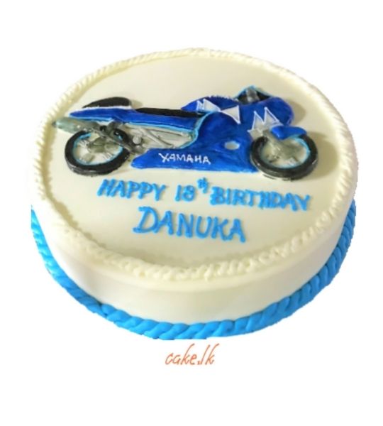 Car Theme Cake | Bike Shape Cake - Order Online Delivery | Kingdom of Cakes
