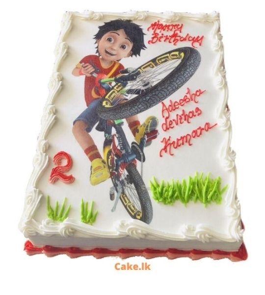 Shiva Cartoon Theme Cake | Kids Designer Cake | Easy Kids Cake Design -  YouTube