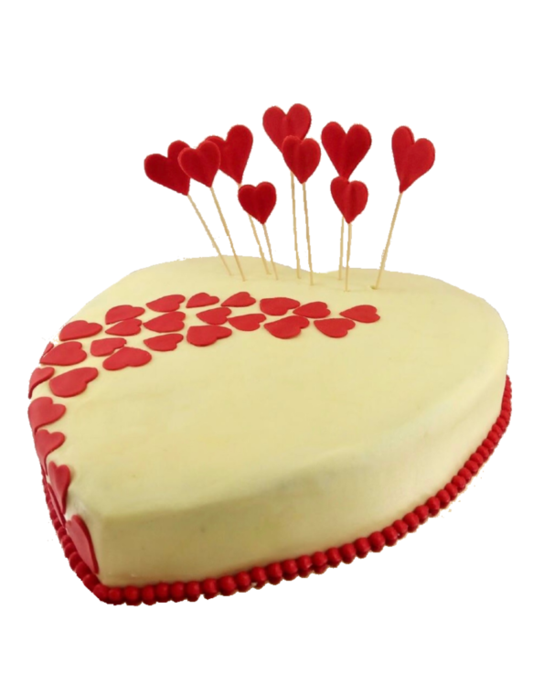 Fabulous Heart Cake 1.5Kg