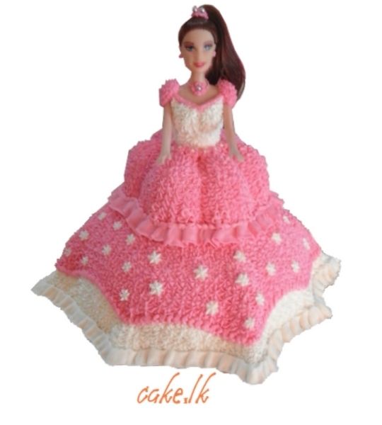 Aluminium Barbie Doll Skirt shape Cake Mould 3 pieces set for (1/2 kg,1 kg,  1(1/2)kg) cake